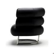 Poltrona Bibendum di Eileen Gray in pelle