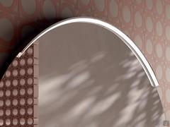 Dettaglio del profilo in alluminio con strip Led applicata