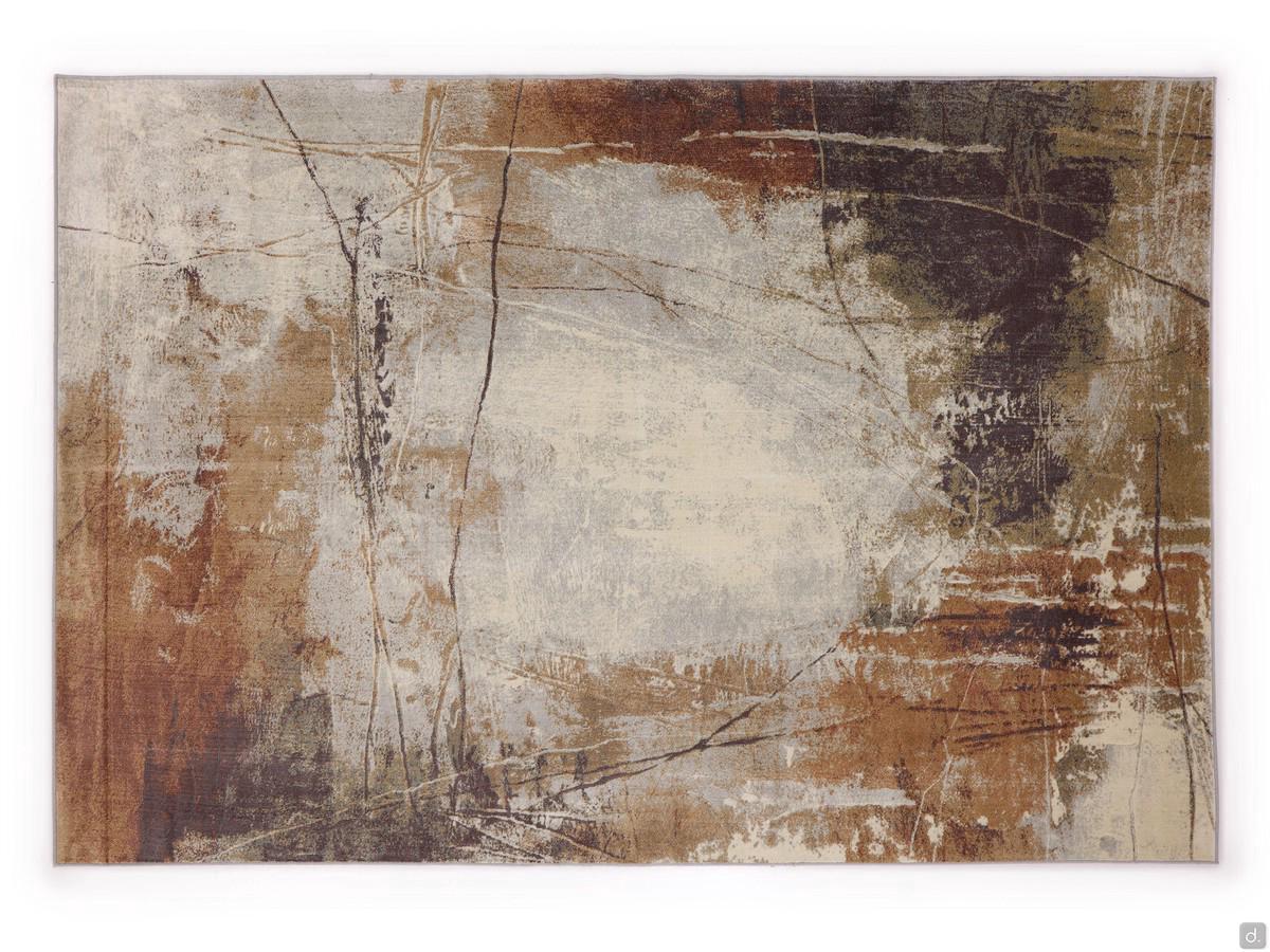 Tappeto morbido in viscosa a pelo corto Sibilla nel formato rettangolare 200 x 290 cm