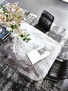 Tavolo Planeur con piano in Crystalart CY01
