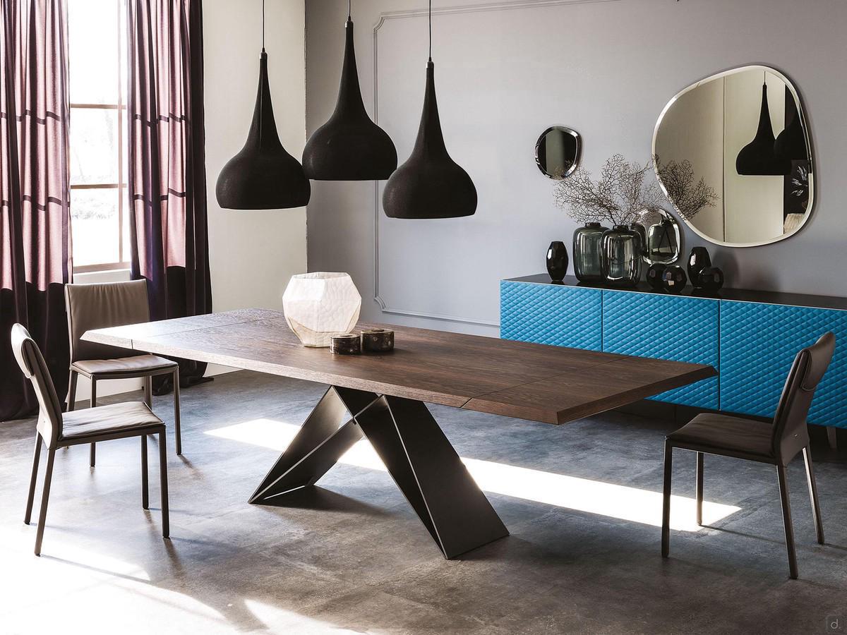 Tavolo in legno moderno allungabile Premier di Cattelan