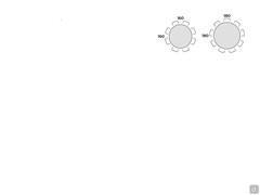 Tavolo Atrium di Cattelan con piano in legno essenza con inserto in pietra Keramik - Schema posti tavolo