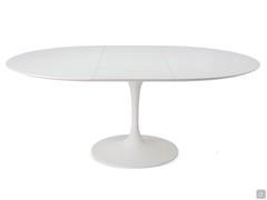 Tavolo rotondo Saarinen che una volta allungato diventa ovale