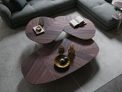 avolino basso da salotto in legno Adrian Wood di Cattelan