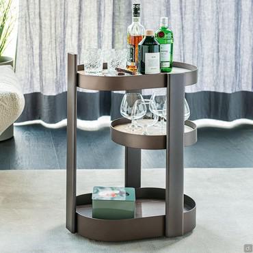 Carrello bar da salotto Tonic di Cattelan
