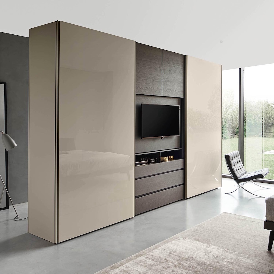armoire de séparatib avec emplacement TV Pacific