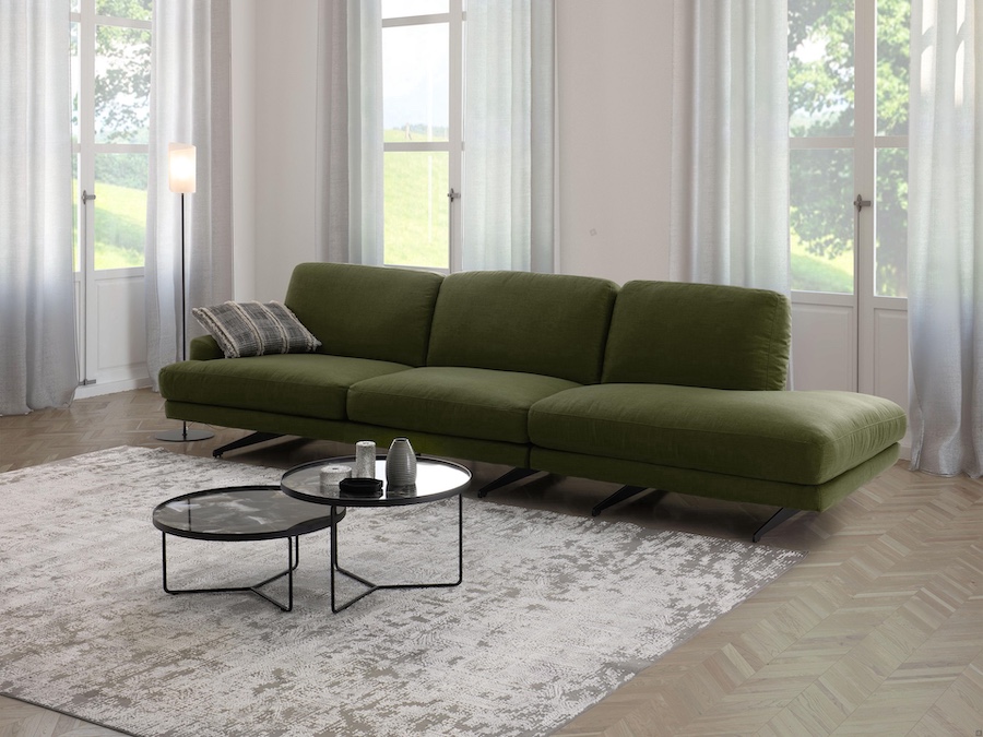 canapé confortable vert Marlow