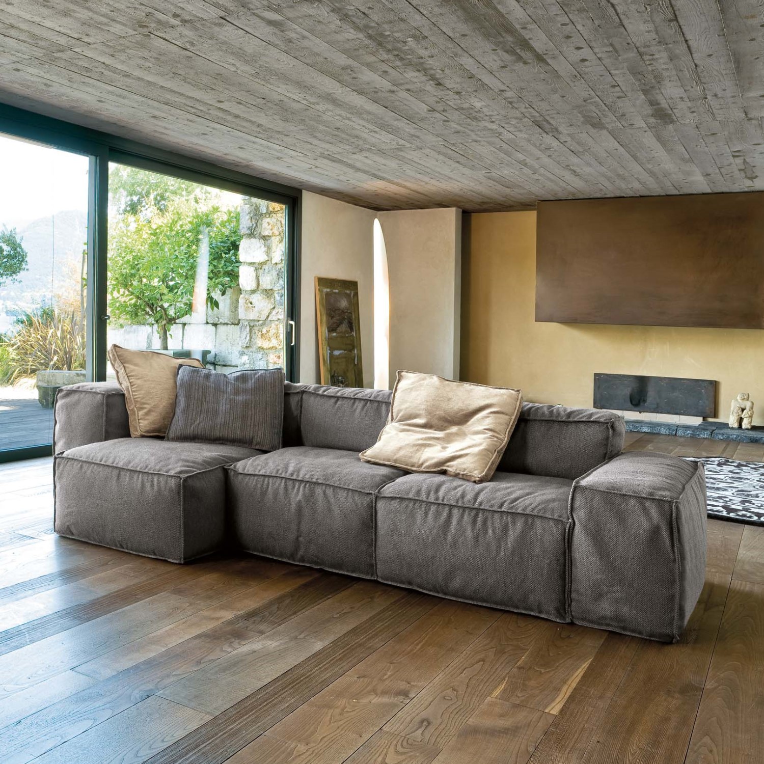 Bont Sinis mat Peanut B modular sofa with modern design - DIOTTI.COM