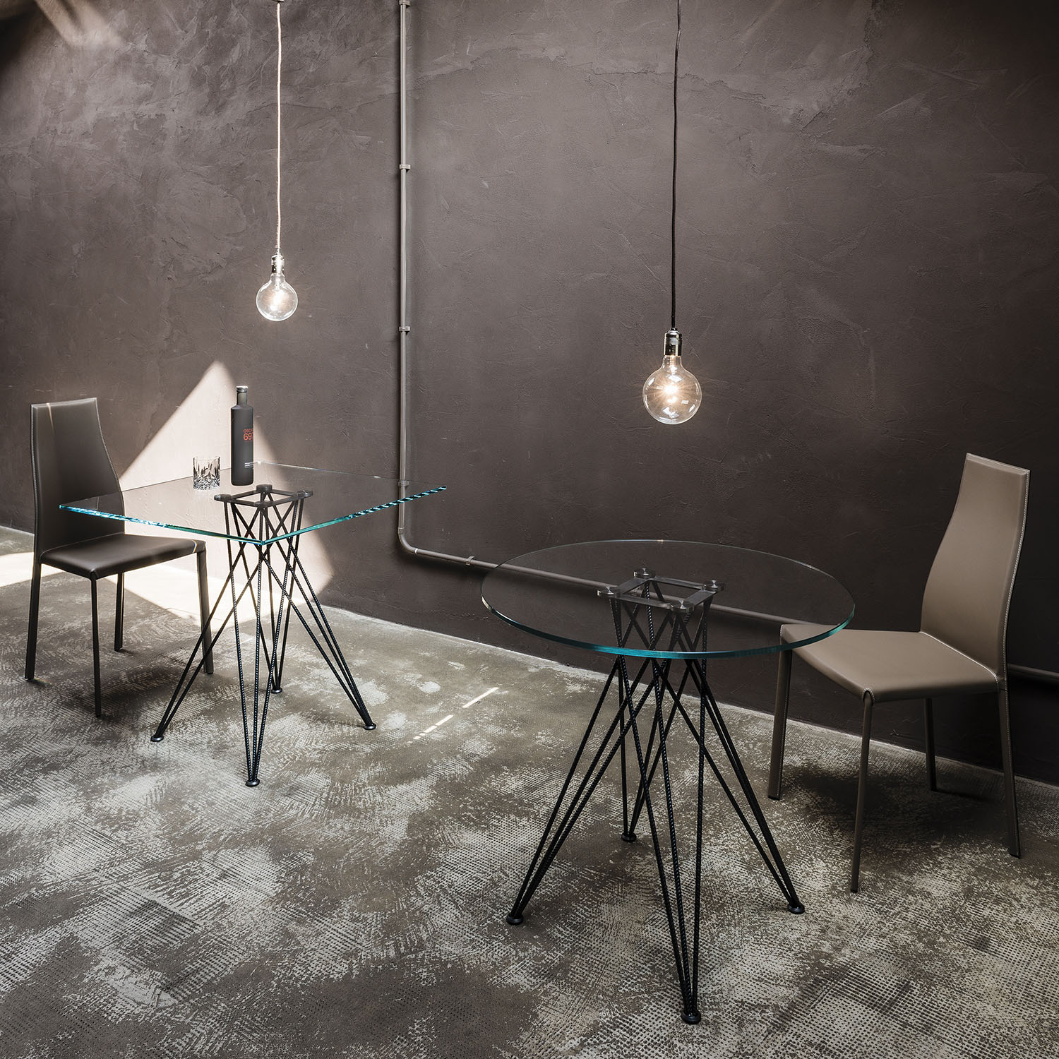 Ralph Bistrot Kleiner Tisch Mit Schieferplatte Diotti Com