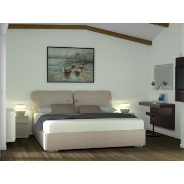 Progettazione 3D Camera da Letto - render