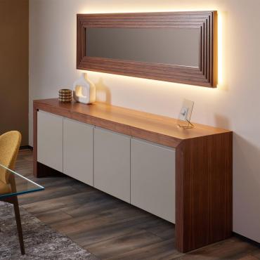 Credenza e specchio Rialto e Vanity outlet