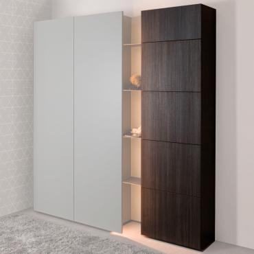 Armoire à chaussures en bois Plan