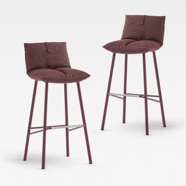 Tabouret de cuisine rembourré Pil Too de Bonaldo