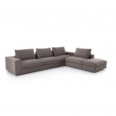 Divano moderno in piuma Hyeres outlet comodo e confortevole