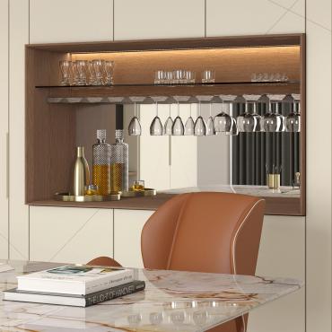 Meuble bar pour salon moderne Lounge