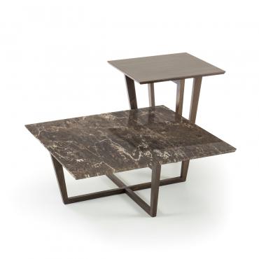 Table basse avec plateau en marbre Grant par HomePlaneur
