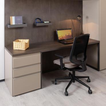 Bureau moderne avec tiroirs Wide