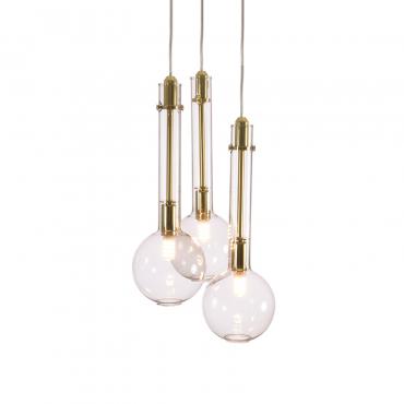 Lampes suspendues Bulle avec ampoules incluses