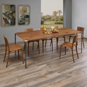 Table industrielle chic Belem