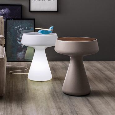 Table basse design lumineuse Maki