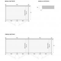 Armoire à portes battantes avec poignées intégrées Sound - dimensions spécifiques et particularités des poignées intégrées