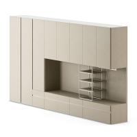 Elément pont pour armoires à portes battantes de la collection Wide proposé dans une large gamme de finitions