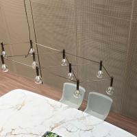 Lampes à suspension Sofì de Bonaldo de design industriel et minimaliste