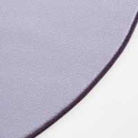 Détails de la bordure du tapis Aliwal couleur Violette avec bord en nylon