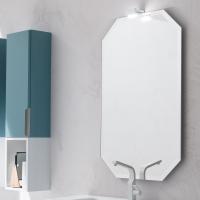 Specchio da bagno verticale sagomato Borea 