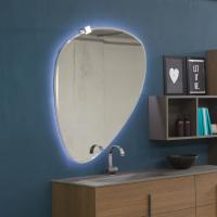 Miroir de salle de bains avec forme irrégulière Drip