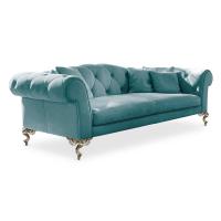 Ampia gamma di rivestimenti disponibili per divano e poltrona George di Cantori