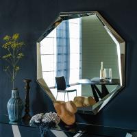 Miroir design octogonal Emerald de Cattelan