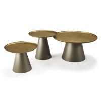 Trois tables basses design Amerigo de Cattelan