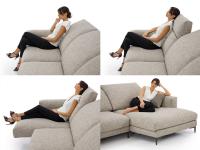 Proportions d'assise et ergonomie du canapé Foster