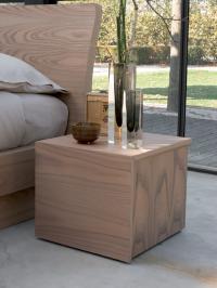 Ensemble de commodes minimaliste en bois FortyFive - Table de nuit à 3 tiroirs en essence de bois