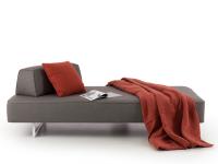 Day bed Prisma Air avec couverture assortie à la couleur des coussins de décoration