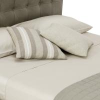 Coussin pour lit ou canapé HomePlaneur en tissu Izumi Uni e Izumi Rayé