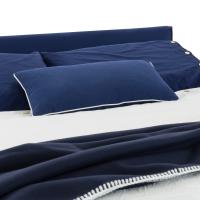 Coussins pour lit ou canapé HomePlaneur en tissu Saki Coton