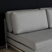 Détail des coussins de dossier optionnels du canapé-lit Willy de Milano Bedding