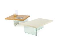 Table basse avec pieds en verre Nouvelle par HomePlaneur