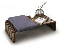 Table basse Grover avec coussin