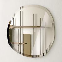Miroir de forme irrégulière design Madeira - modèle grand et rond