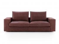 Canapé 2 / 3 places Hyeres en 230 cm de large avec des coussins d'assise de 90 cm et des coussins de dossier de 80 cm