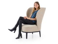 Proporzioni di seduta ed ergonomia della poltrona Spring