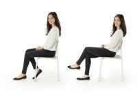 Modalités d'assise et proportions de la chaise Lollipop Young