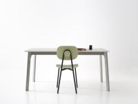 Table extensible Basil en format rectangulaire 140 x 80 cm
