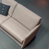 Particularité de l'assise du canapé moderne en tissu Profile