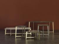 Série de tables basses en marbre BSeries de Borzalino