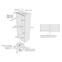 Spécificités des dimensions internes de l'armoire à portes coulissantes Alaska