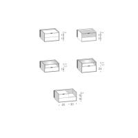 Schémas et dimensions des tables de chevet